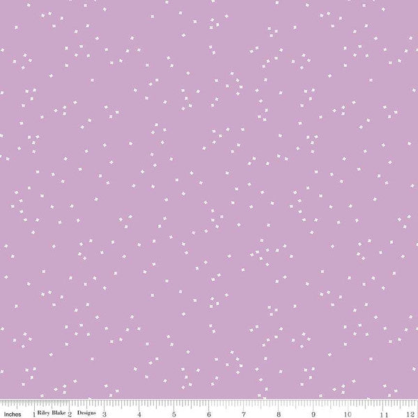 Blossoms Wisteria Purple Christopher Thompson Riley Blake Designs Cotton Fabric