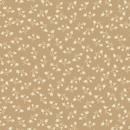 Blue Mill Flour Sacks Beige Pat Sloan Benartex Cotton Fabric BE-17215-70