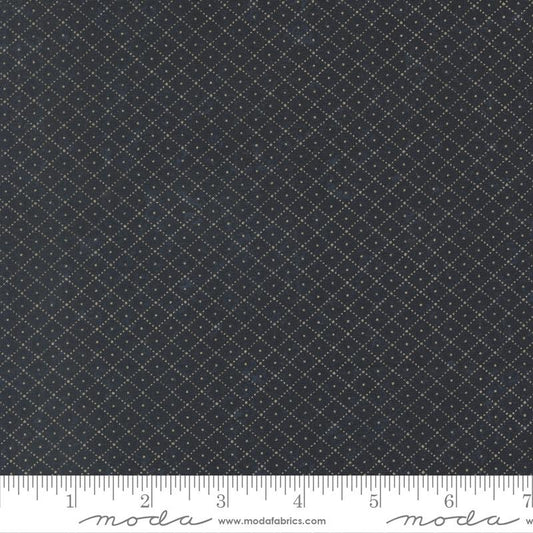 Bluebirds Nest Check It Checks and Plaids Dots Blue Kansas Troubles Quilters Moda Cotton Fabric MD-9808-14