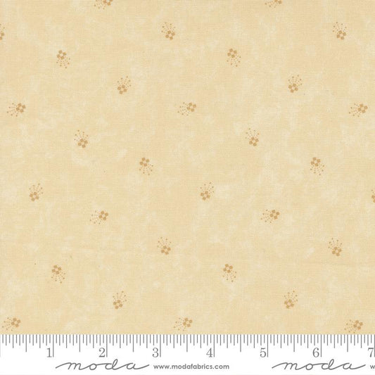 Bluebirds Nest Comet Blenders Cream Kansas Troubles Quilters Moda Cotton Fabric MD-9803-21