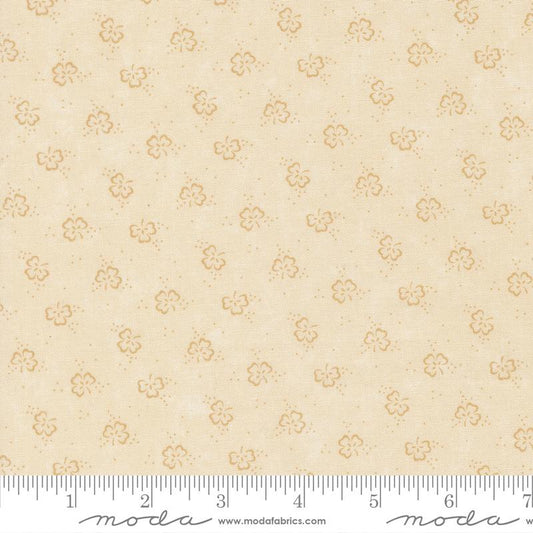 Bluebirds Nest Lucky Day Blenders Cream Kansas Troubles Quilters Moda Cotton Fabric MD-9802-21