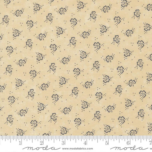 Bluebirds Nest Lucky Day Blenders Tan Kansas Troubles Quilters Moda Cotton Fabric MD-9802-22