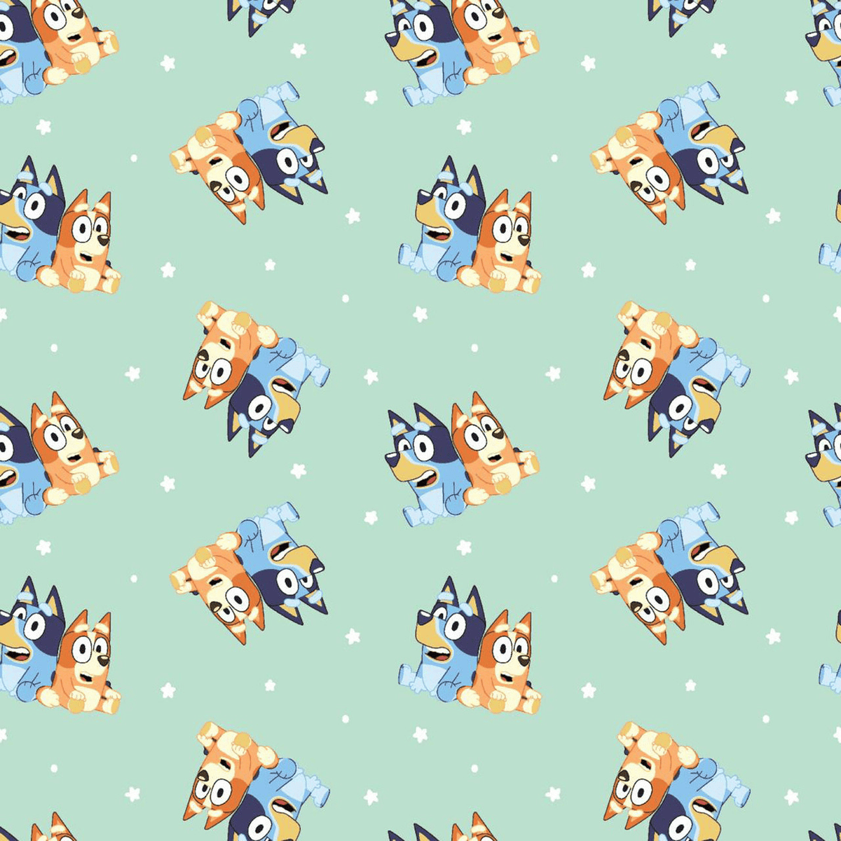 Bluey Best Friends Green Springs Creative Cotton Fabric SC-80835-A620715 | US Fabric Shop