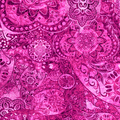 Bohemian Rhapsody Sugar Magnolia Ombre Dan Morris Quilting Treasures Cotton Fabric