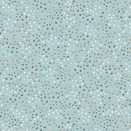 Brielle Garden Speckles Turquoise Turnowsky Quilting Treasures Cotton Fabric