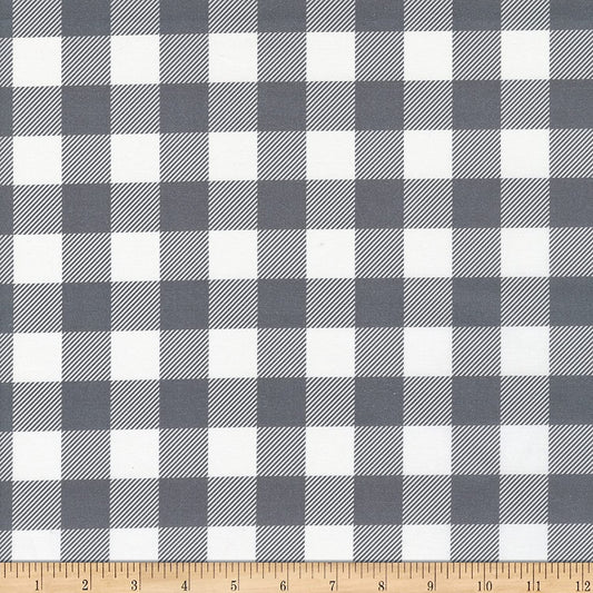 Buffalo Check Periwinkle Paintbrush Studios Cotton Fabric