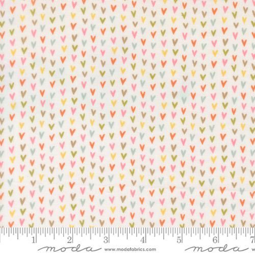 Bug Collector Love Bug Blenders Heart Stripe Cloud Multi Sweetwater Moda Cotton Fabric MD-55734-11