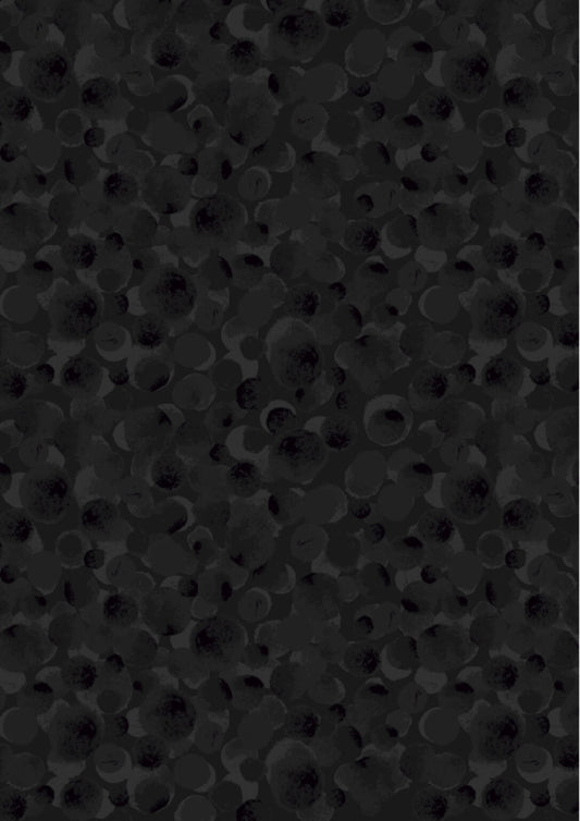 Bumbleberries Blender Black Lewis & Irene Cotton Fabric LI-BB030