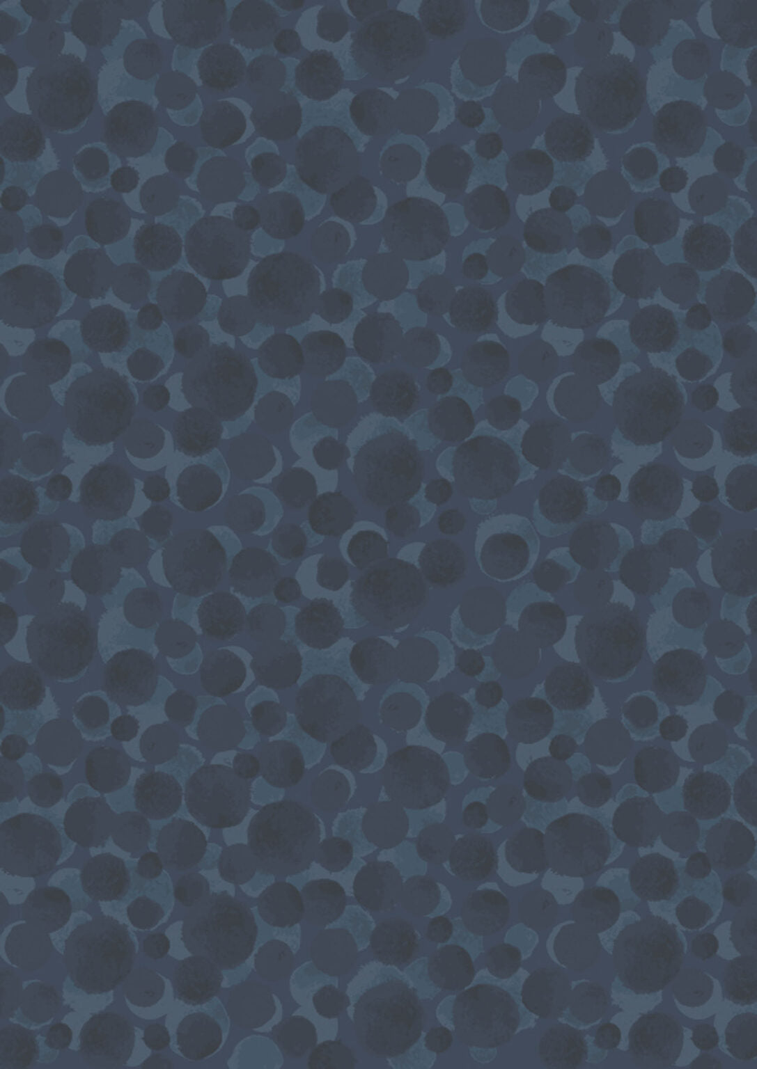 Bumbleberries Blender Indigo Lewis & Irene Cotton Fabric LI-BB029