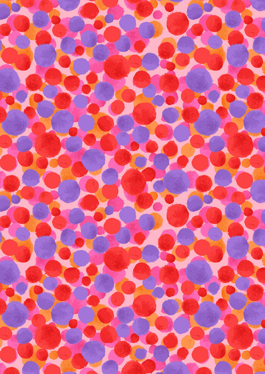 Bumbleberries Blender Joyful Multi Lewis & Irene Cotton Fabric LI-BB038