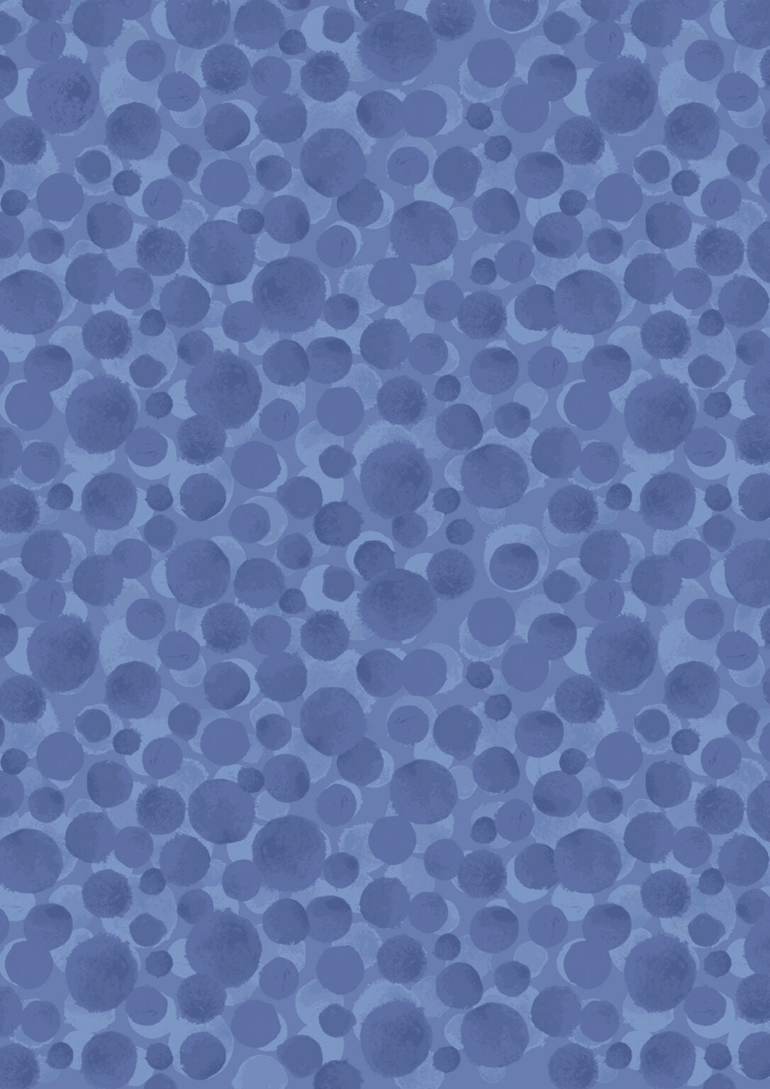 Bumbleberries Blender St. Ives Blue Lewis & Irene Cotton Fabric LI-BB012