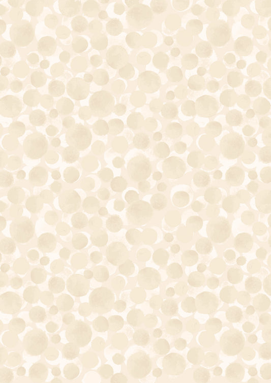 Bumbleberries Cream Pearl Lewis & Irene Cotton Fabric LI-BB148