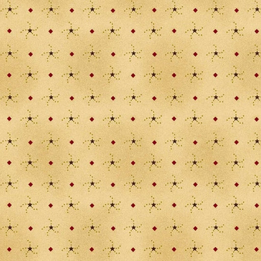 Butter Churn Basics Tonal Polka Dot Dark Beige Kim Diehl Henry Glass Cotton Fabric HG-6557-33