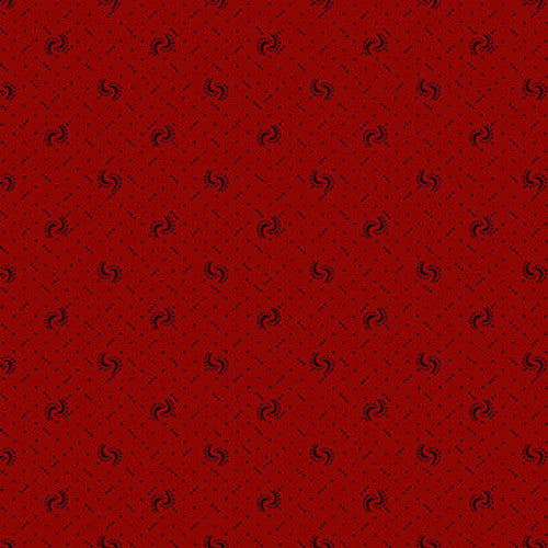 Buttermilk Blenders Basics Red Stacy West Henry Glass Cotton Fabric
