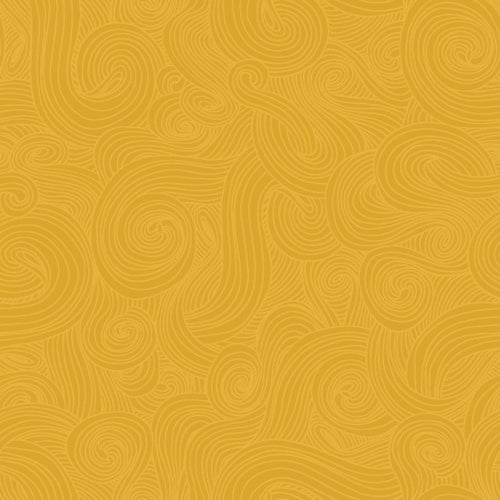 Just Color! Butterscotch Swirl Studio E Cotton Fabric