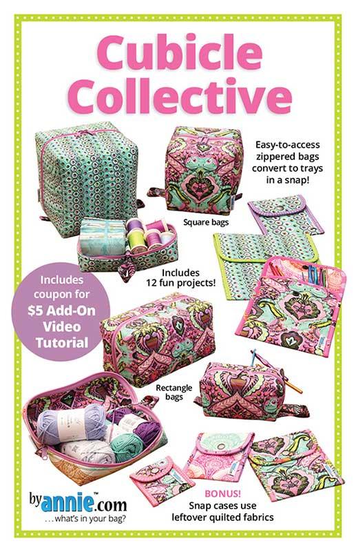 By Annie's Cubicle Collection 12 Different Projects Bag Pattern PBA-321
