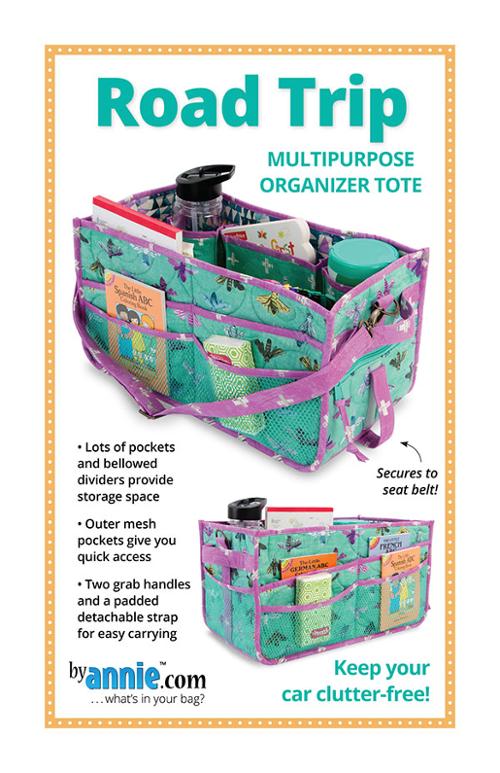 By Annie's Road Trip Bag Tote Pattern PBA-254