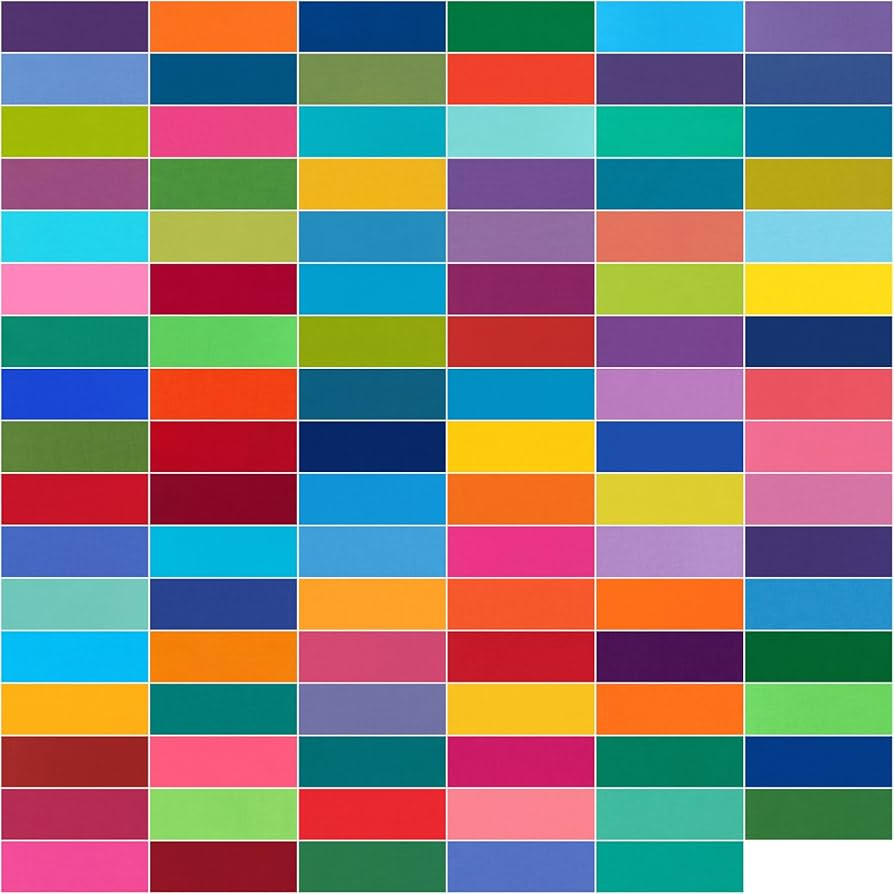 Kona Bright 101 Palette 5" Squares 101pcs Robert Kaufman Cotton Fabric Kona-CHS-564-101