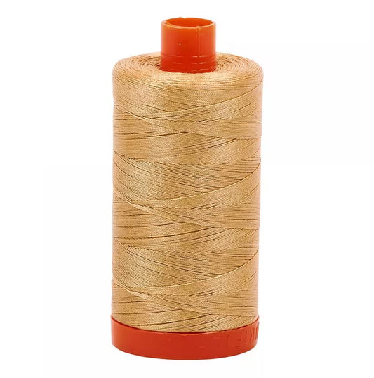 Cashmere Beige Aurifil Cotton Quilting Thread Solid 50wt 1300m 1422yds Aurifil AF-A1050-2318