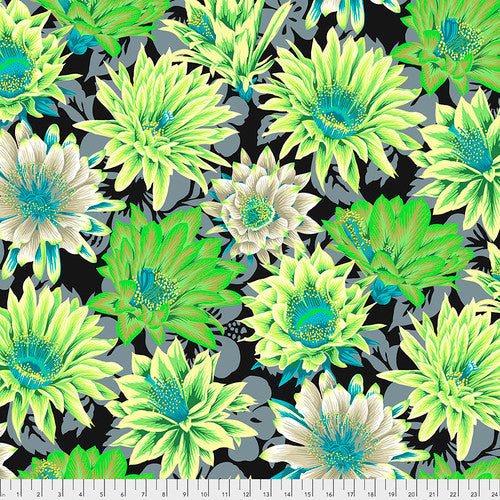 Cactus Flower Contrast Philip Jacobs Classics Kaffe Fassett Collective Free Spirit Cotton Fabric FS-PWPJ096.CONTRAST