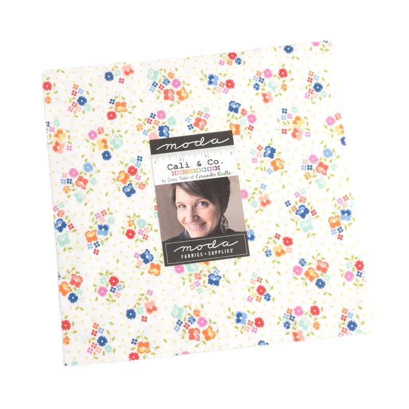 Cali & Co 10" Squares Layer Cake Corey Yoder Moda Cotton Fabric MD-29190LC