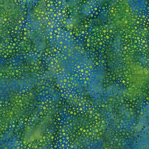 Calm Lagoon Jungle Water Batik Kathy Engle Island Batik Fabric