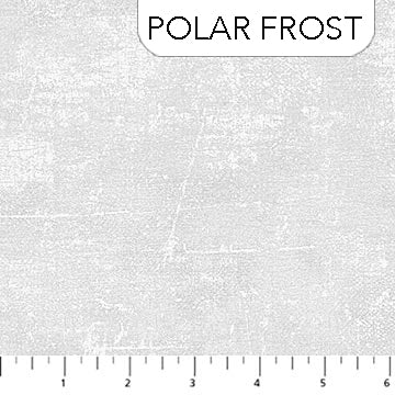 Canvas Texture Polar Frost Gray  Deborah Edwards Northcott Fabrics Cotton Fabric