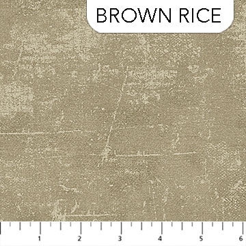 Canvas Texture Brown Rice Deborah Edwards Northcott Fabrics Cotton Fabric NC-9030-14