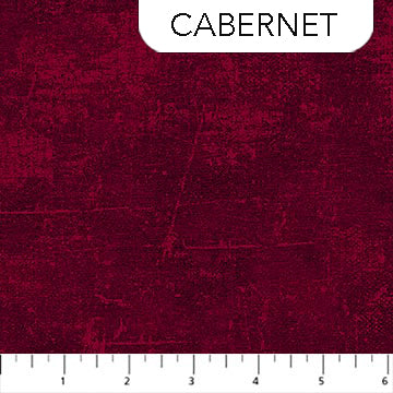 Canvas Texture Cabernet Deborah Edwards Northcott Fabrics Cotton Fabric NC-9030-27
