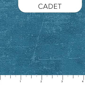 Canvas Texture Cadet Blue Deborah Edwards Northcott Fabrics Cotton Fabric NC-9030-641