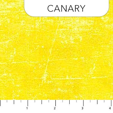 Canvas Texture Canary Deborah Edwards Northcott Fabrics Cotton Fabric NC-9030-50
