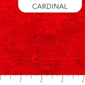 Canvas Texture Cardinal Deborah Edwards Northcott Fabrics Cotton Fabric NC-9030-240 | US Fabric Shop
