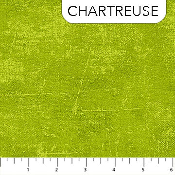 Canvas Texture Chartreuse Green Deborah Edwards Northcott Fabrics Cotton Fabric NC-9030-72
