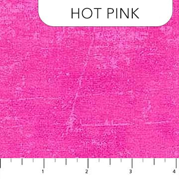 Canvas Texture Hot Pink Deborah Edwards Northcott Fabrics Cotton Fabric NC-9030-28
