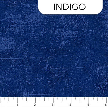 Canvas Texture Indigo Deborah Edwards Northcott Fabrics Cotton Fabric NC-9030-48 | US Fabric Shop