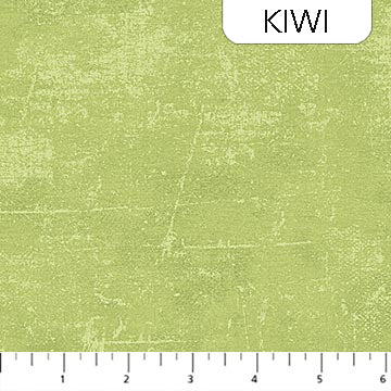 Canvas Texture Kiwi Green Deborah Edwards Northcott Fabrics Cotton Fabric NC-9030-71