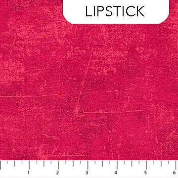Canvas Texture Lipstick Pink Deborah Edwards Northcott Fabrics Cotton Fabric NC-9030-22