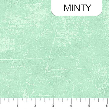 Canvas Texture Minty Deborah Edwards Northcott Fabrics Cotton Fabric NC-9030-600