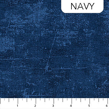 Canvas Texture Navy Deborah Edwards Northcott Fabrics Cotton Fabric NC-9030-49