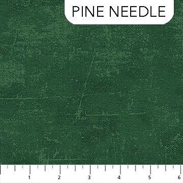 Canvas Texture Pine Needle Green Deborah Edwards Northcott Fabrics Cotton Fabric NC-9030-78