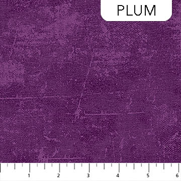Canvas Texture Plum Purple Deborah Edwards Northcott Fabrics Cotton Fabric NC-9030-86