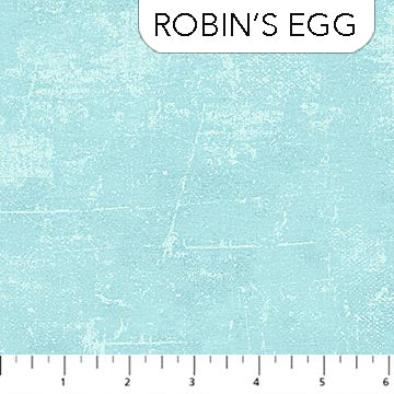 Canvas Texture Robin's Egg Deborah Edwards Northcott Fabrics Cotton Fabric NC-9030-41