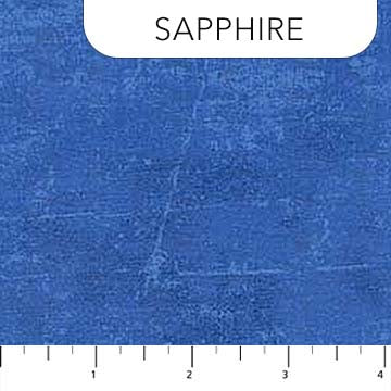 Canvas Texture Sapphire Deborah Edwards Northcott Fabrics Cotton Fabric NC-9030-460