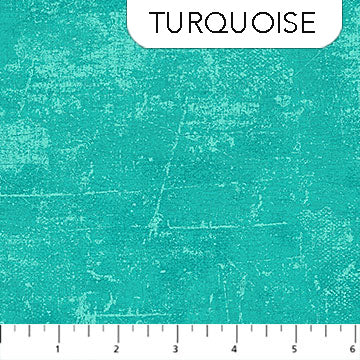 Canvas Texture Turquoise Deborah Edwards Northcott Fabrics Cotton Fabric NC-9030-62