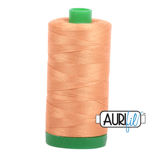 Caramel Brown 40 wt 1094 yd Large Spool Aurifil Cotton Quilting Thread AF-MK40SC6-2210