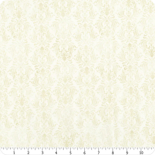 Cardinal Charm Damask Cream Susan Winget Wilmington Prints Cotton Fabric WP-3023-39934-122