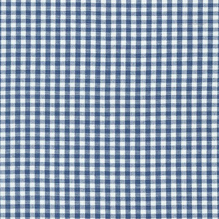 Carolina Gingham Denim Blue Robert Kaufman Cotton Fabric RK-P-5689-67