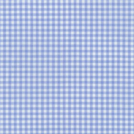 Carolina Gingham Periwinkle Robert Kaufman Cotton Fabric RK-P-5689-17