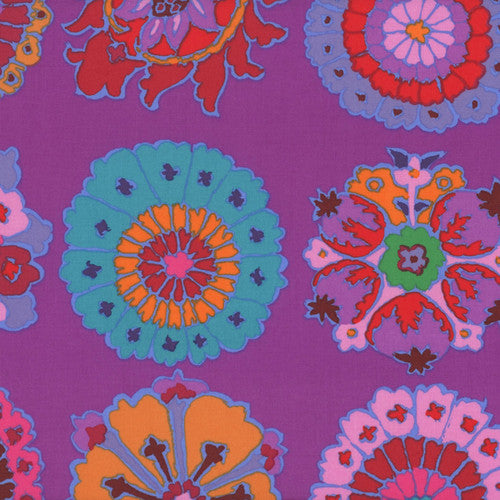 Carpet Cookies Magenta February 2023 Kaffe Fassett Collective Free Spirit Cotton fabric