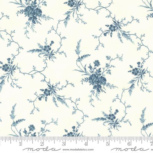 Cascade Budding Vines Florals Cloud Cream 3 Sisters Moda Cotton Fabric